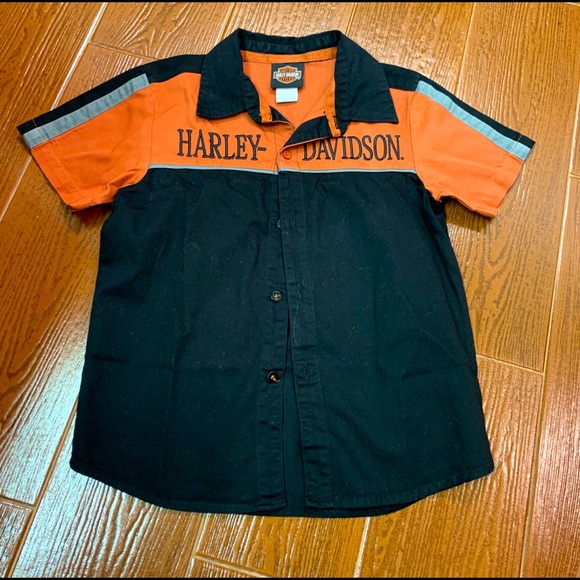 Harley-Davidson Other - Youth Harley Davidson button front shirt